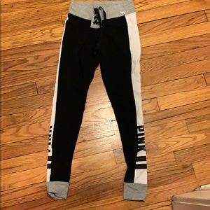 VS Pink Yoga Leggings
